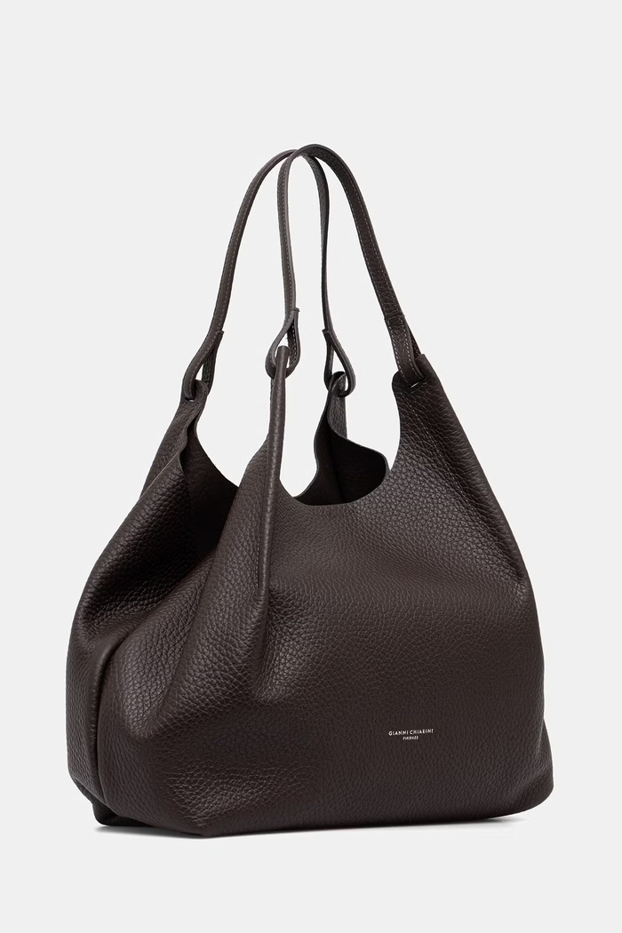 Gianni Chiarini torebka shopper damska skórzana DUA BS.9720.RNGDBL.T.U brązowy SS26