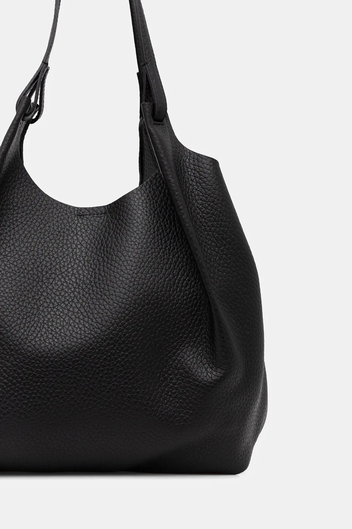 Gianni Chiarini geantă shopper pentru femei din piele DUA BS.9720.RNGDBL.T.U negru SS26