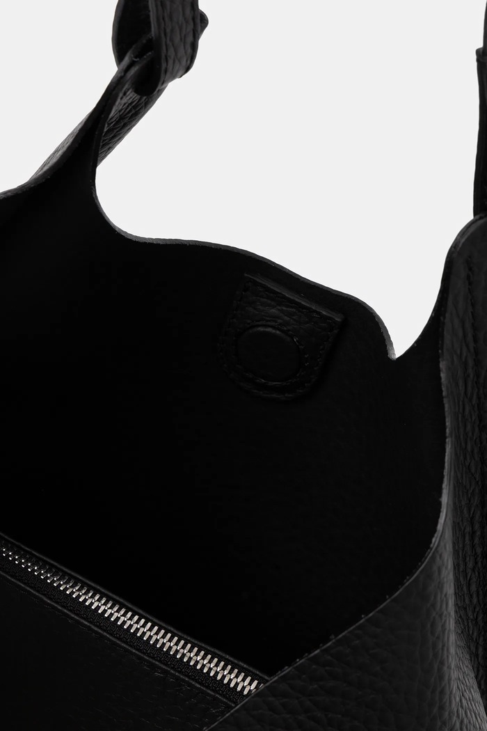 Gianni Chiarini geantă shopper pentru femei din piele DUA negru BS.9720.RNGDBL.T.U