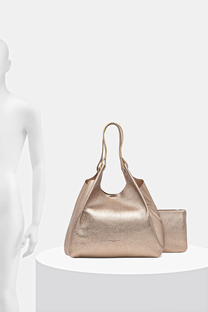 Gianni Chiarini kabelka typu shopper dámska kožená DUA BS.9720.RNGDBL.T.U