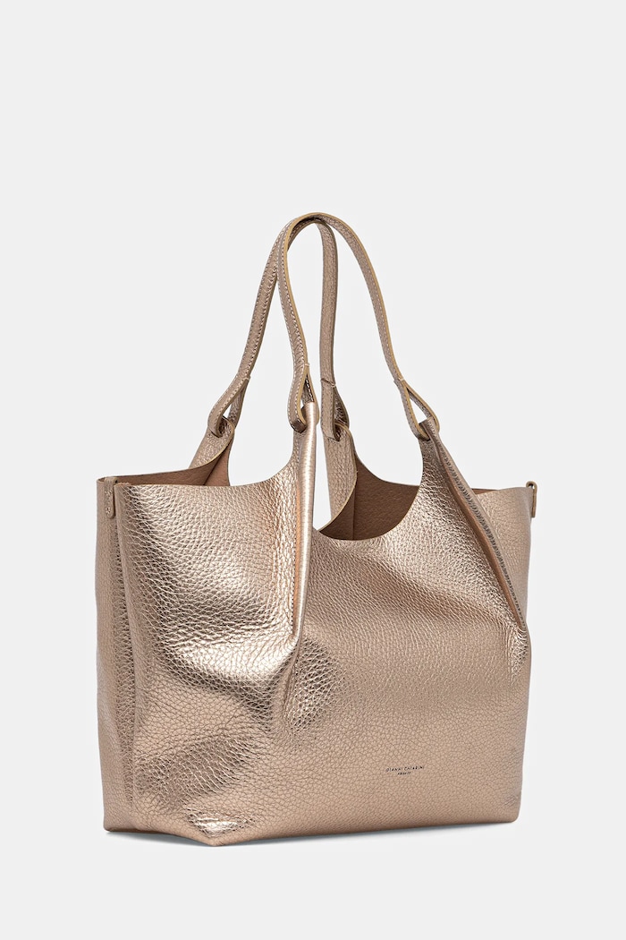 Gianni Chiarini kabelka typu shopper dámska kožená DUA BS.9720.RNGDBL.T.U zlatá SS26