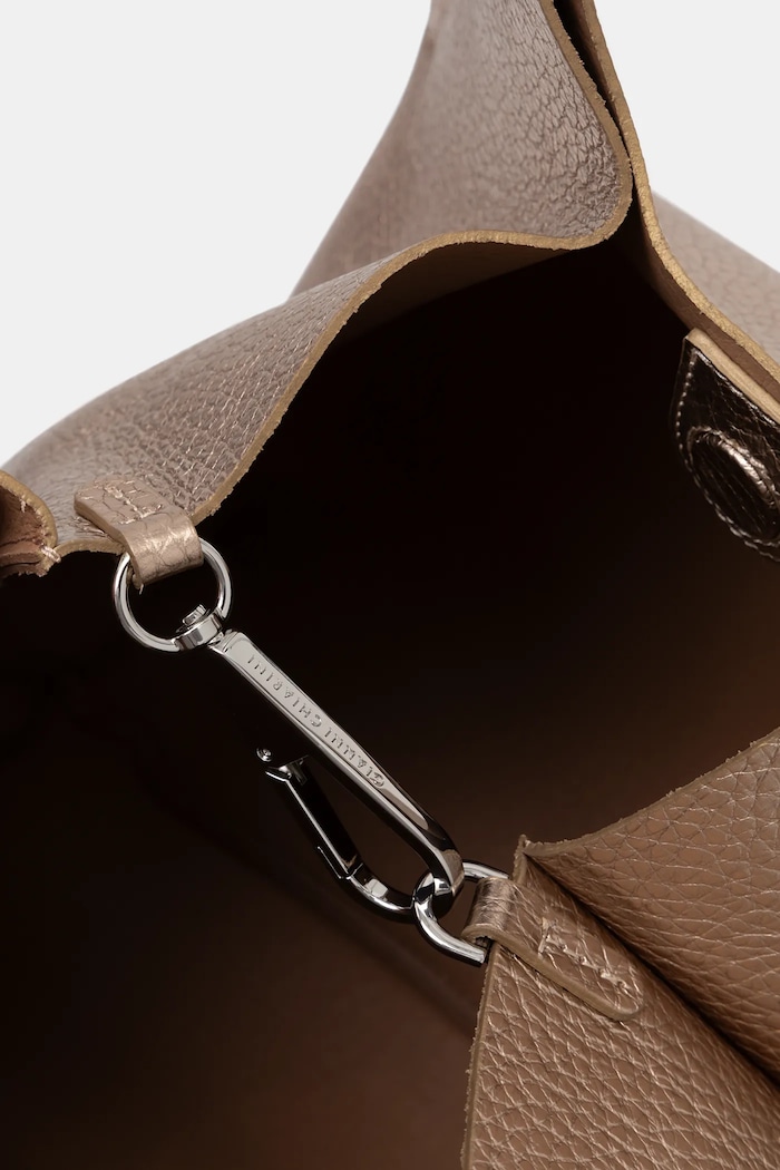 Gianni Chiarini kabelka typu shopper dámska kožená DUA zlatá BS.9720.RNGDBL.T.U