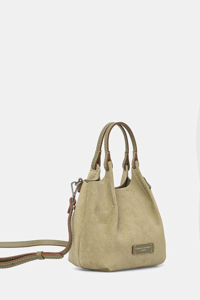 Gianni Chiarini сумочка hobo жіноча замшева DUA BS.9778.CM.PL зелений SS26