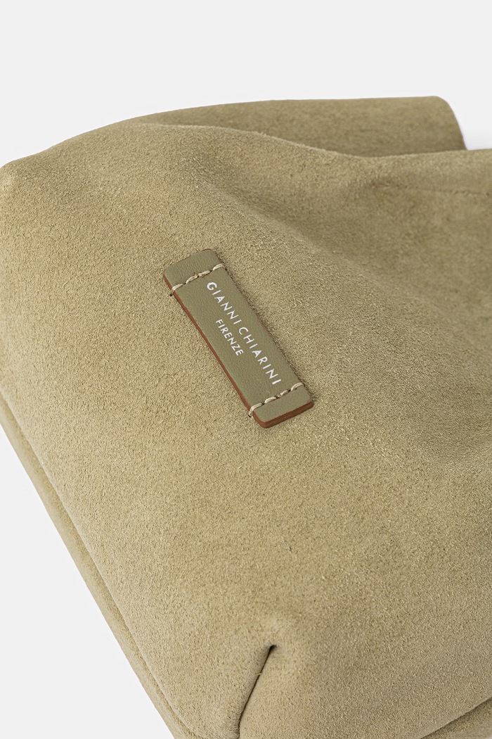 Gianni Chiarini сумочка hobo жіноча замшева DUA зелений BS.9778.CM.PL