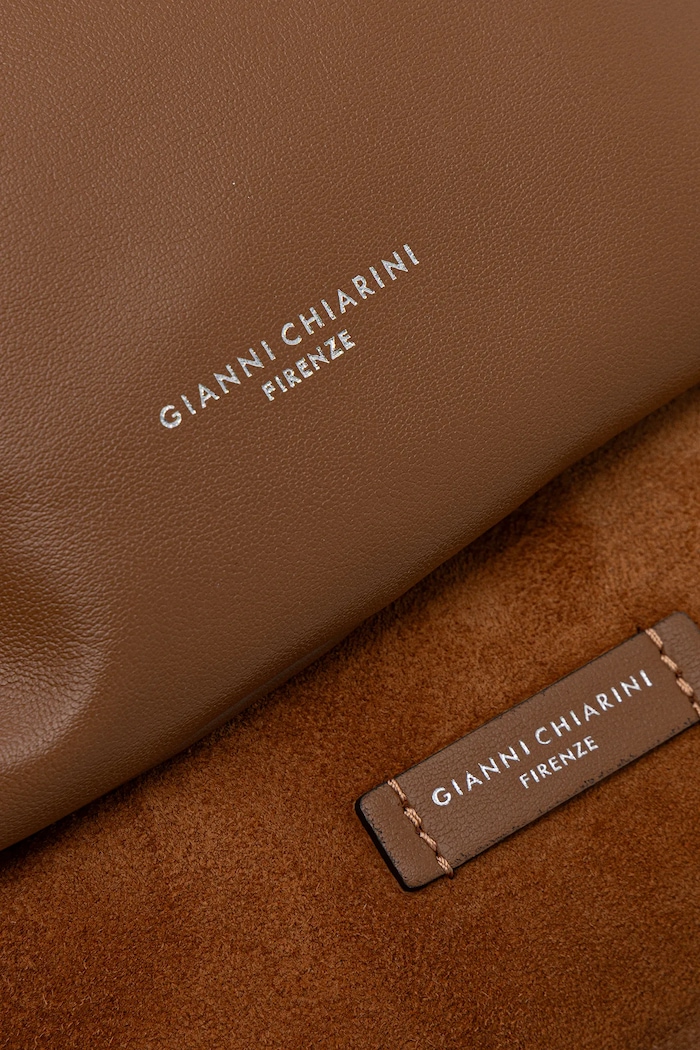 Gianni Chiarini torebka zamszowa DUA brązowy BS.9779.CM.PL