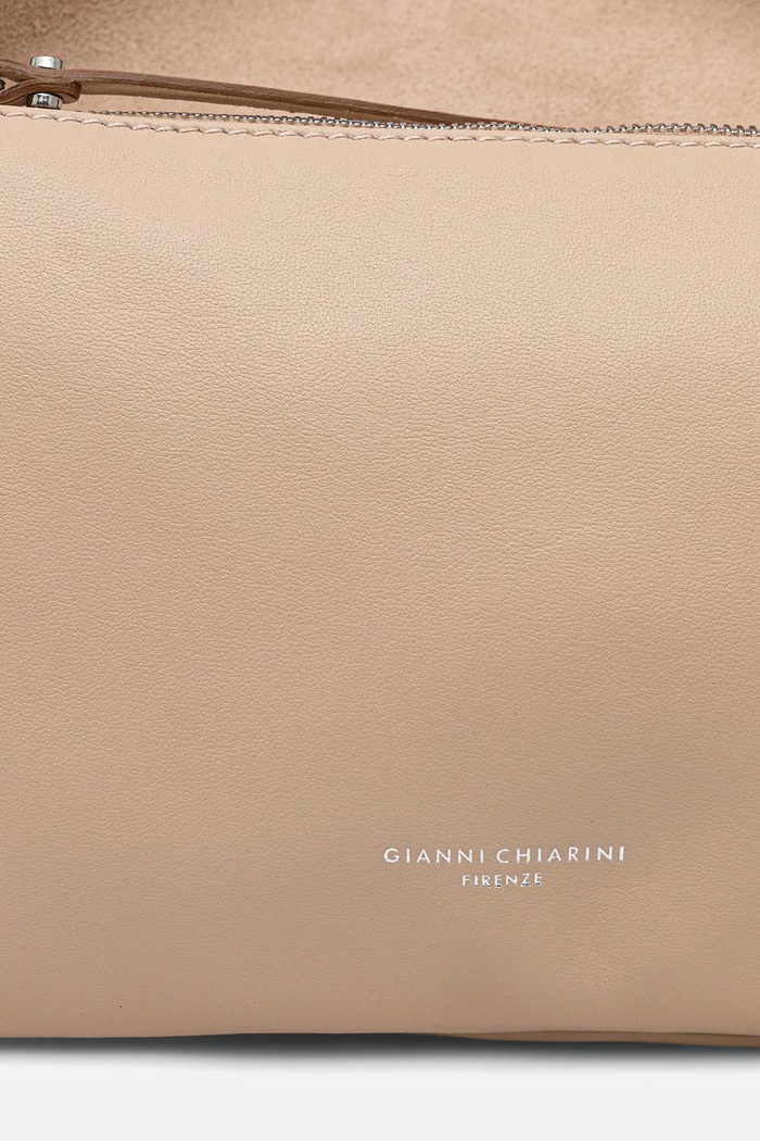 Semišová kabelka Gianni Chiarini DUA béžová BS.9780.CM.PL