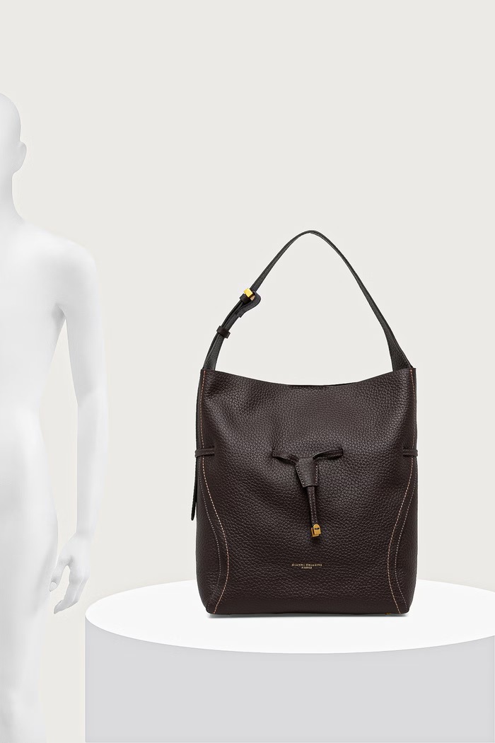 Gianni Chiarini torebka shopper damska skórzana SIENNA BS.11787.RNGDBL.T.U.