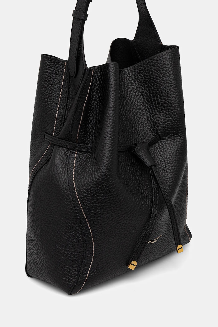 Kožená kabelka Gianni Chiarini SIENNA BS.11787.RNGDBL.T.U. čierna SS26