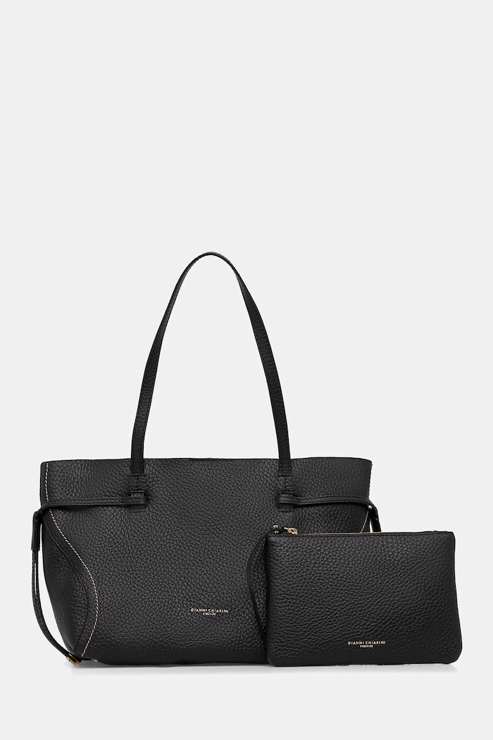 Gianni Chiarini bőr táska VIOLETTE nappa bőr fekete BS.11285.RNGDBL.T.U.