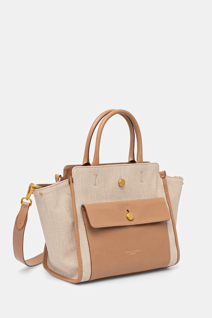 Gianni Chiarini poșetă CHER BS.12265.FRSH.RL bej SS26