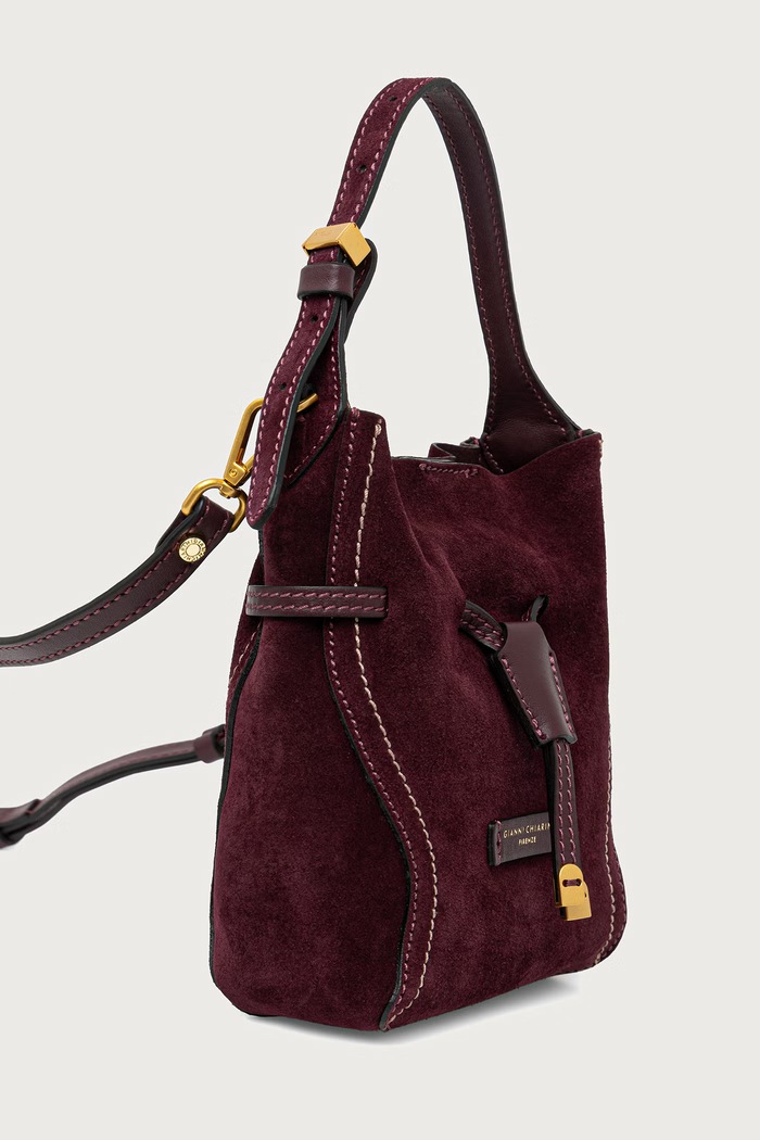 Gianni Chiarini Torebka damska skórzana SIENNA BS.11785.CM.PL bordowy SS26
