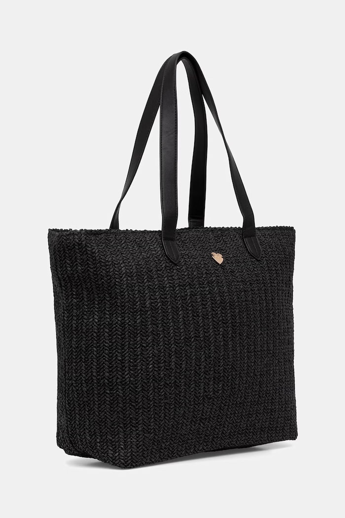 Twinset shopper γυναικεία πλεγμένη 261LB7BBB μαύρο SS26