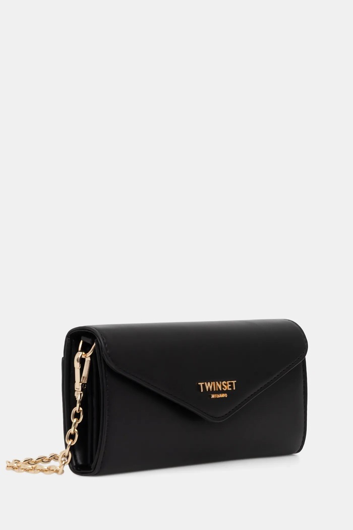 Πορτοφόλι Twinset 261TH7014 μαύρο SS26