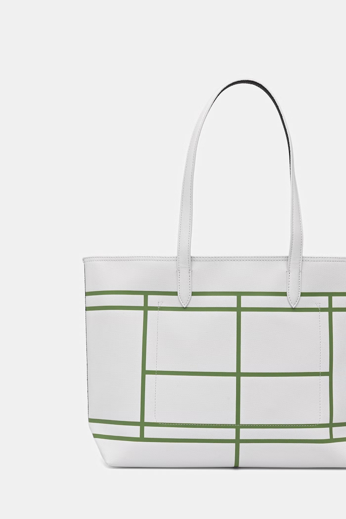 Doplnky Dámska kabelka typu shopper z imitácie kože Lacoste NF5250AS biela
