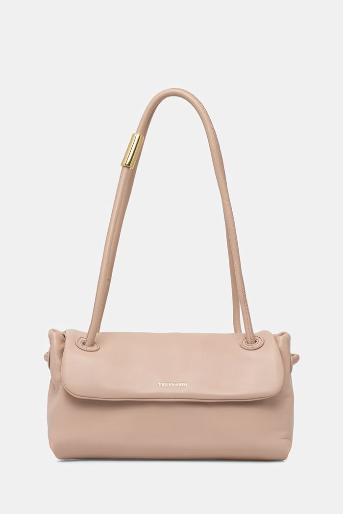 Trussardi shopper torba ženska usnjena Ne ustreza A4 roza Z610E006437N