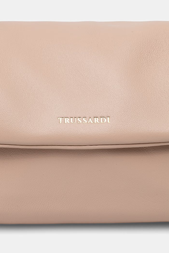 Trussardi shopper torba ženska usnjena roza Z610E006437N