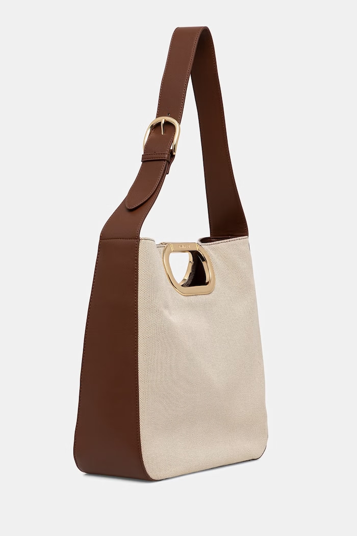 Twinset чанта тип хобо дамска 261TD8160 бежов SS26