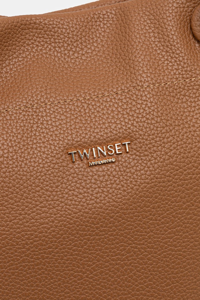 Αξεσουάρ Τσάντα Twinset 261TD8191 καφέ