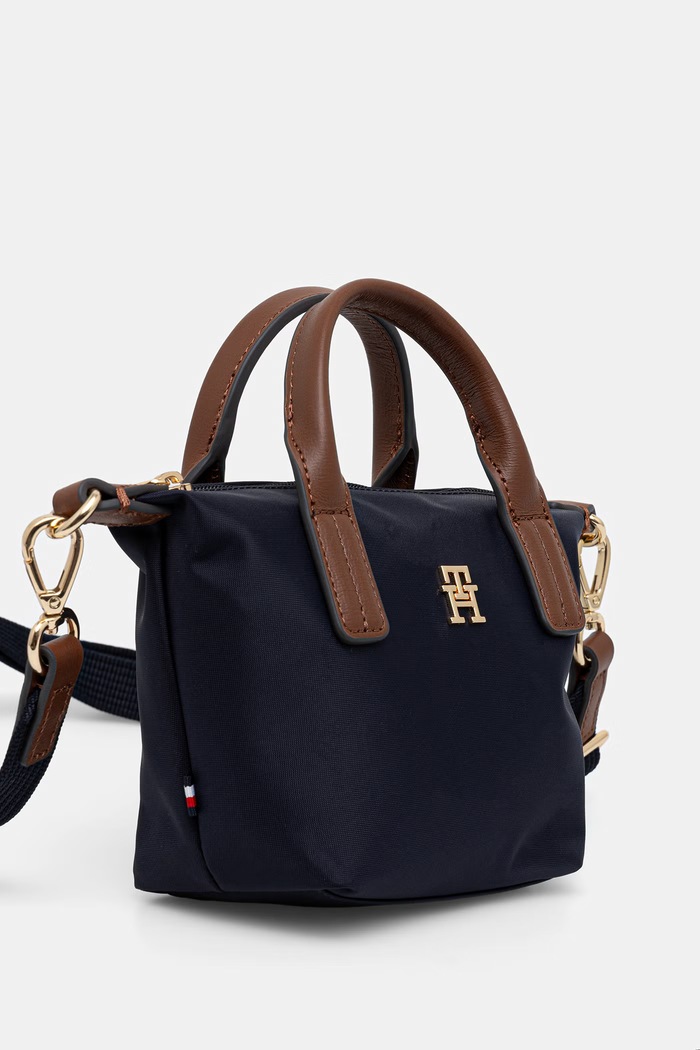 Tommy Hilfiger torebka tote damska AW0AW18368 granatowy SS26