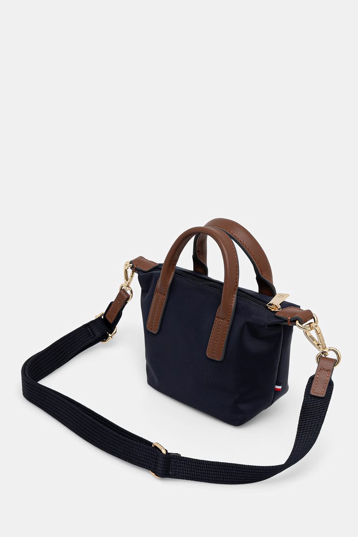 Akcesoria Tommy Hilfiger torebka tote damska AW0AW18368 granatowy