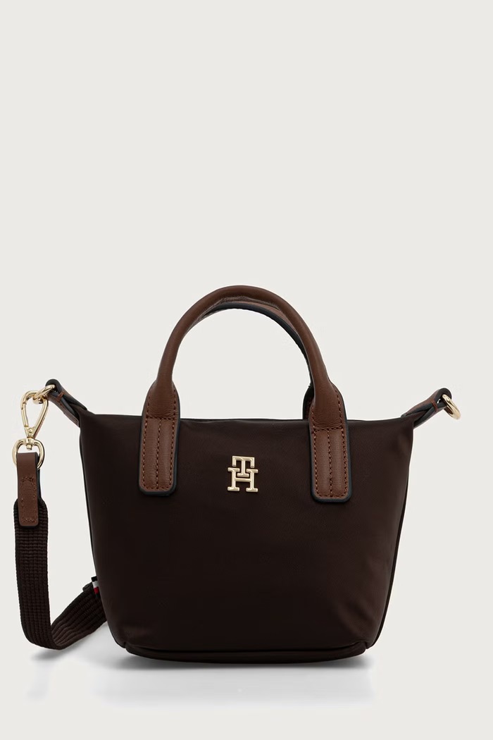 Tommy Hilfiger Torebka tote damska brązowy AW0AW18368