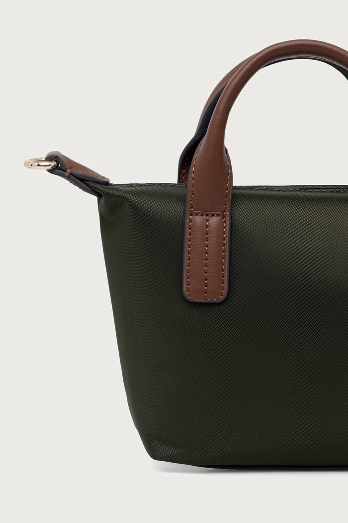 Akcesoria Tommy Hilfiger Torebka tote damska AW0AW18368 zielony