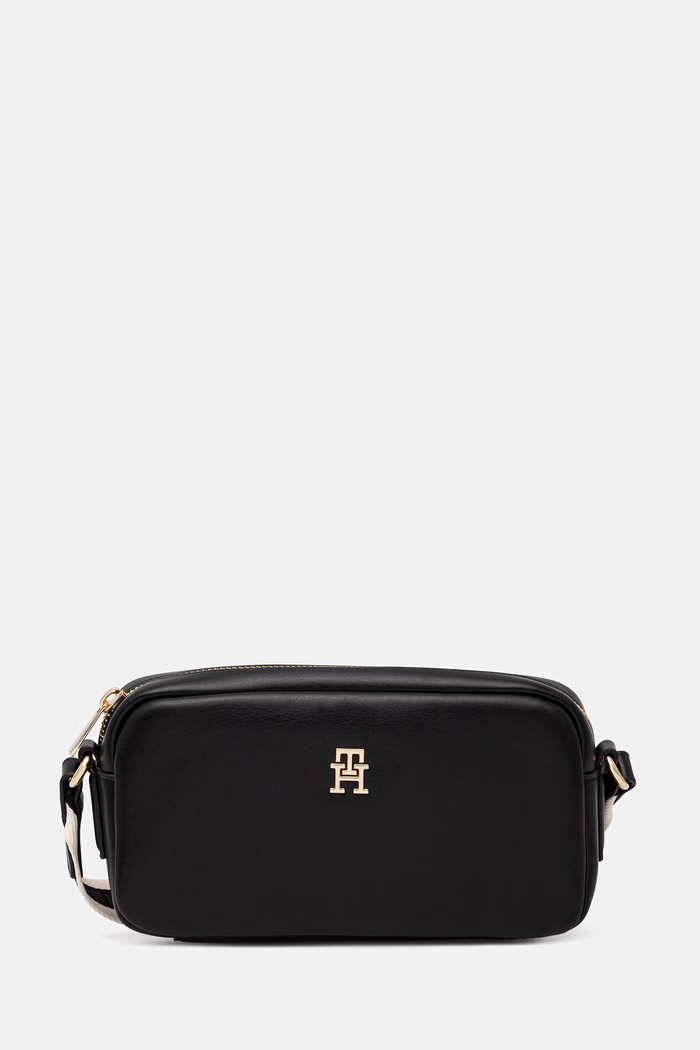 Tommy Hilfiger crossbody kabelka dámska čierna AW0AW18370