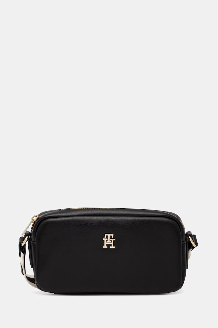 Tommy Hilfiger crossbody kabelka dámska čierna AW0AW18370