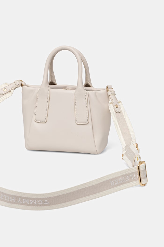 Doplnky Tommy Hilfiger dámska crossbody kabelka AW0AW18371 béžová