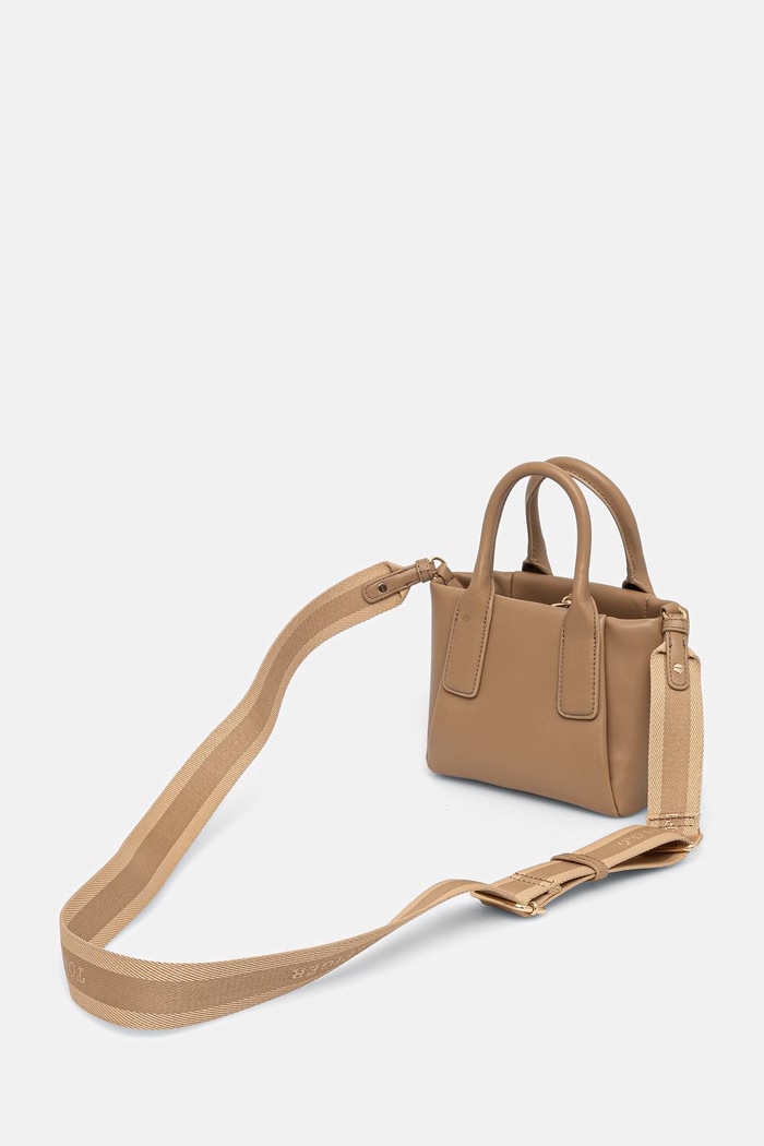 Doplnky Tommy Hilfiger dámska crossbody kabelka AW0AW18371 béžová