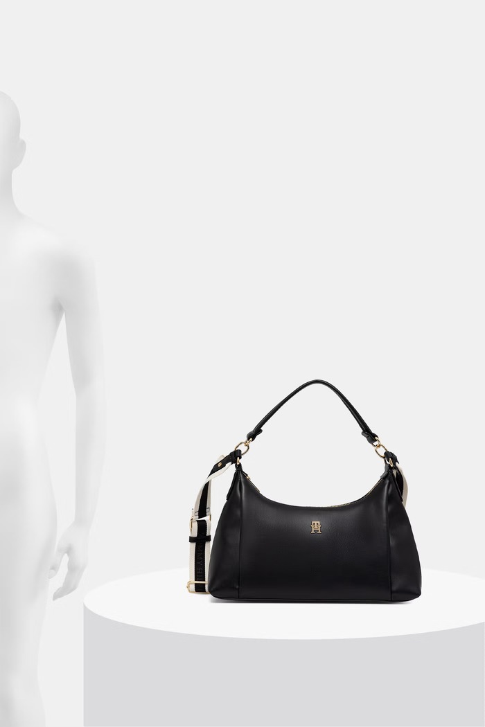 Tommy Hilfiger torbica - kovček ženski iz umetnega usnja AW0AW18373
