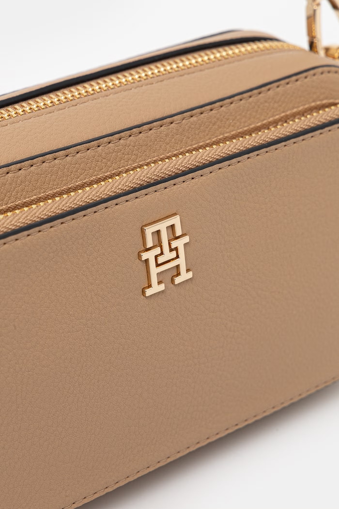 Tommy Hilfiger geantă crossbody pentru femei bej AW0AW18377
