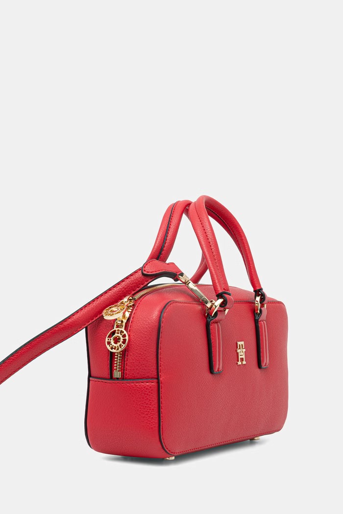 Tommy Hilfiger dámska crossbody kabelka AW0AW18378 červená SS26