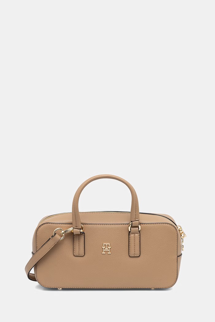 Tommy Hilfiger dámska crossbody kabelka béžová AW0AW18378