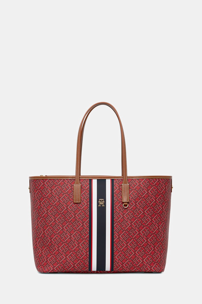 Tommy Hilfiger geantă shopper pentru femei rosu AW0AW18390