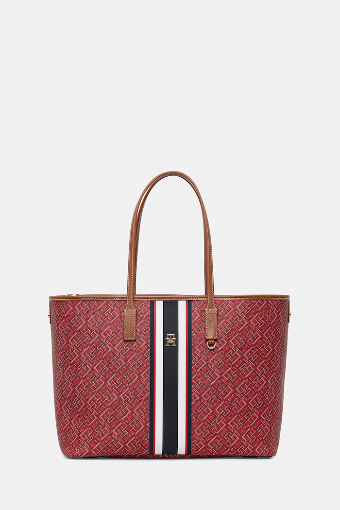 Tommy Hilfiger geantă shopper pentru femei rosu AW0AW18390