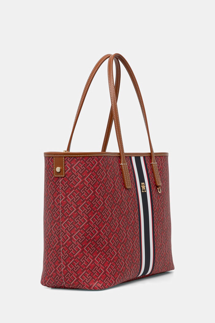 Tommy Hilfiger geantă shopper pentru femei AW0AW18390 rosu SS26