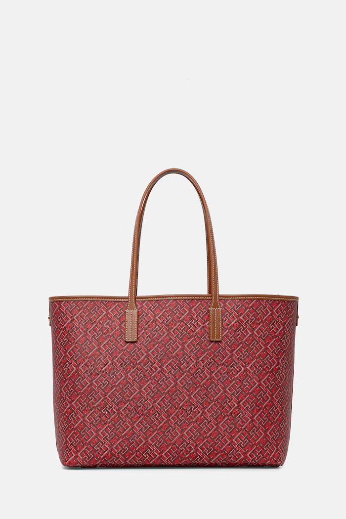 Accesorii Tommy Hilfiger geantă shopper pentru femei AW0AW18390 rosu