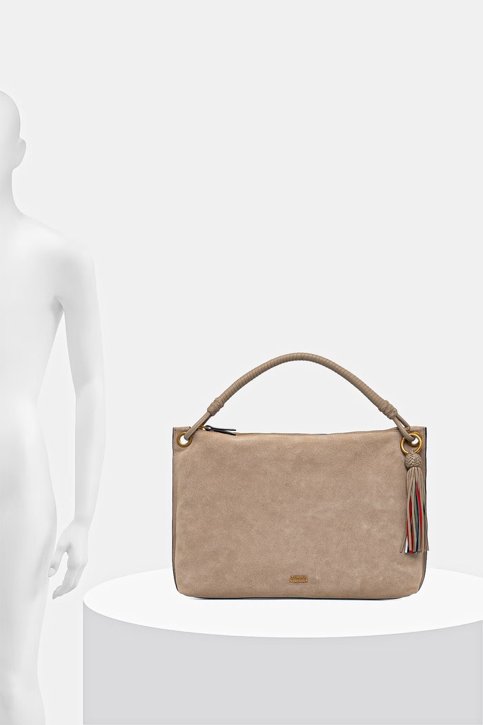 Tommy Hilfiger torebka damska zamszowa AW0AW18402
