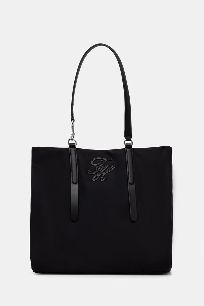 Tommy Hilfiger shopper torba ženska črna AW0AW18406