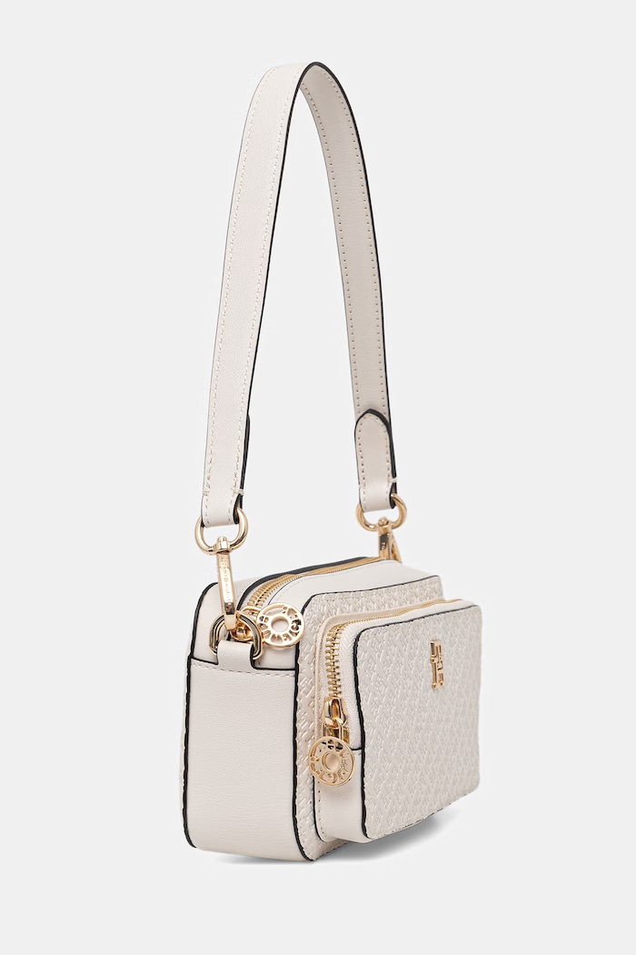Tommy Hilfiger crossbody kabelka dámska AW0AW18414 béžová SS26