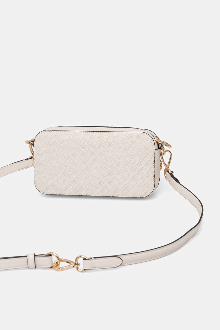 Doplnky Tommy Hilfiger crossbody kabelka dámska AW0AW18414 béžová