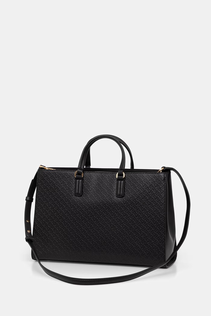 Doplnky Tommy Hilfiger crossbody kabelka dámska AW0AW18418 čierna