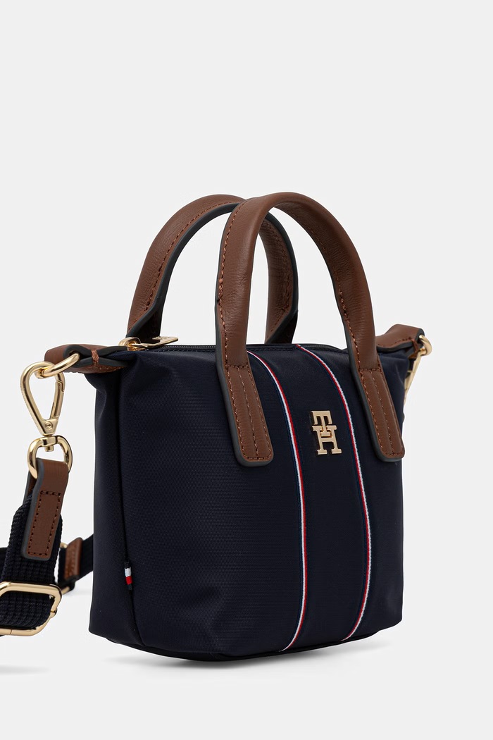 Tommy Hilfiger crossbody torbica ženska AW0AW18552 mornarsko modra SS26