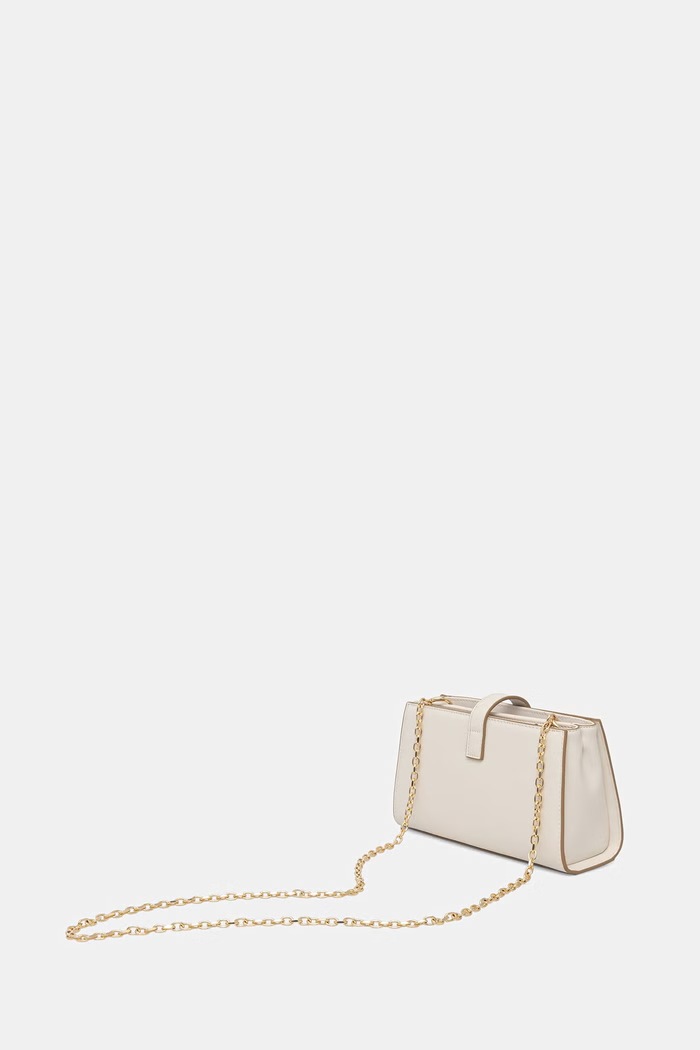 Akcesoria Tommy Hilfiger torebka crossbody damska z imitacji skóry AW0AW18614 beżowy