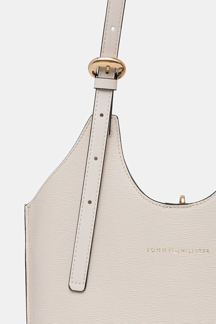 Tommy Hilfiger geantă tote pentru femei bej AW0AW18617