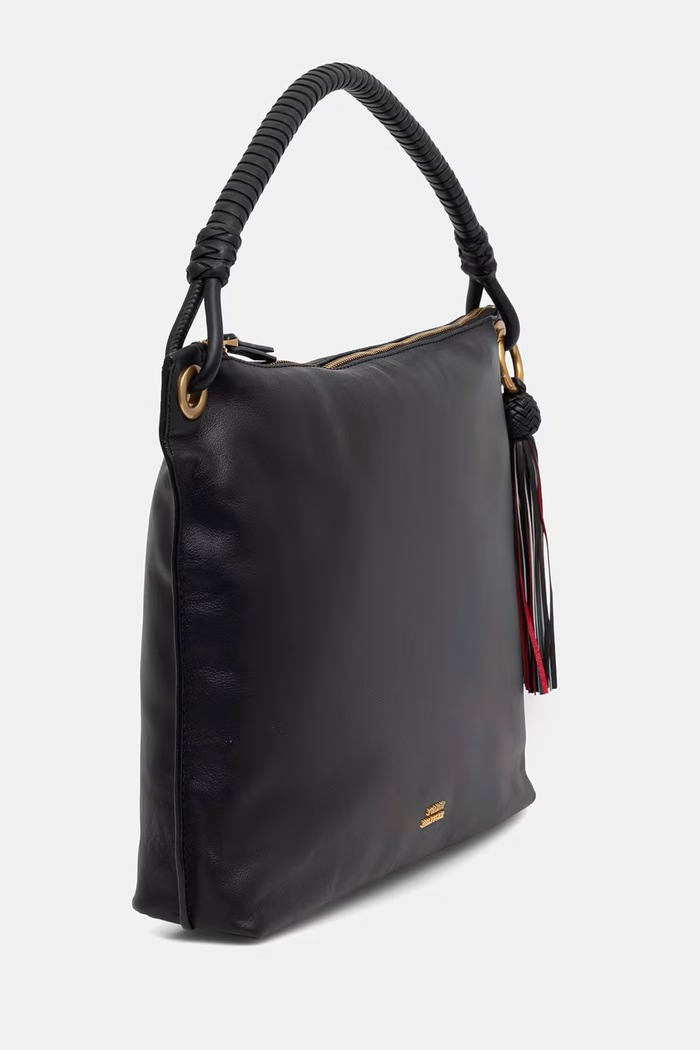 Tommy Hilfiger dámska kožená shopper kabelka AW0AW18621 čierna SS26
