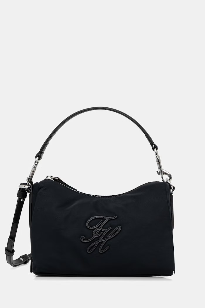 Tommy Hilfiger crossbody torbica ženska črna AW0AW18623