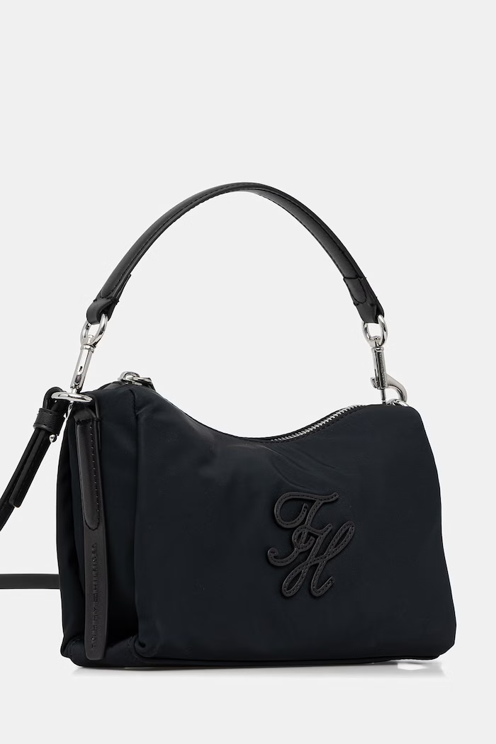 Tommy Hilfiger crossbody torbica ženska AW0AW18623 črna SS26