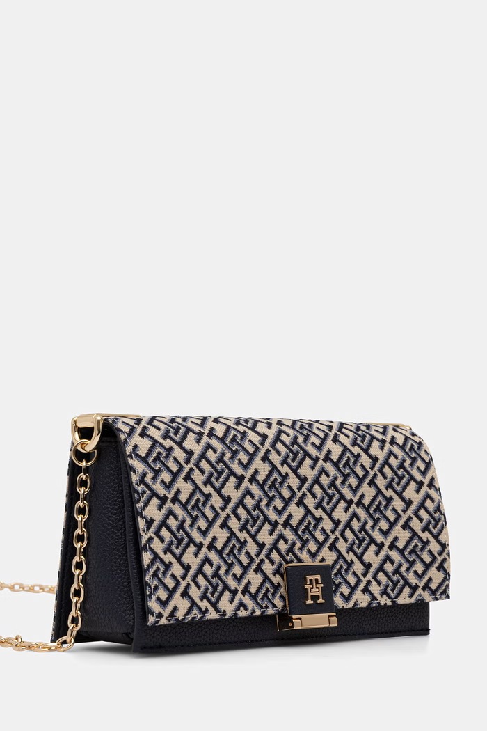 Tommy Hilfiger crossbody torbica ženska AW0AW18637 mornarsko modra SS26
